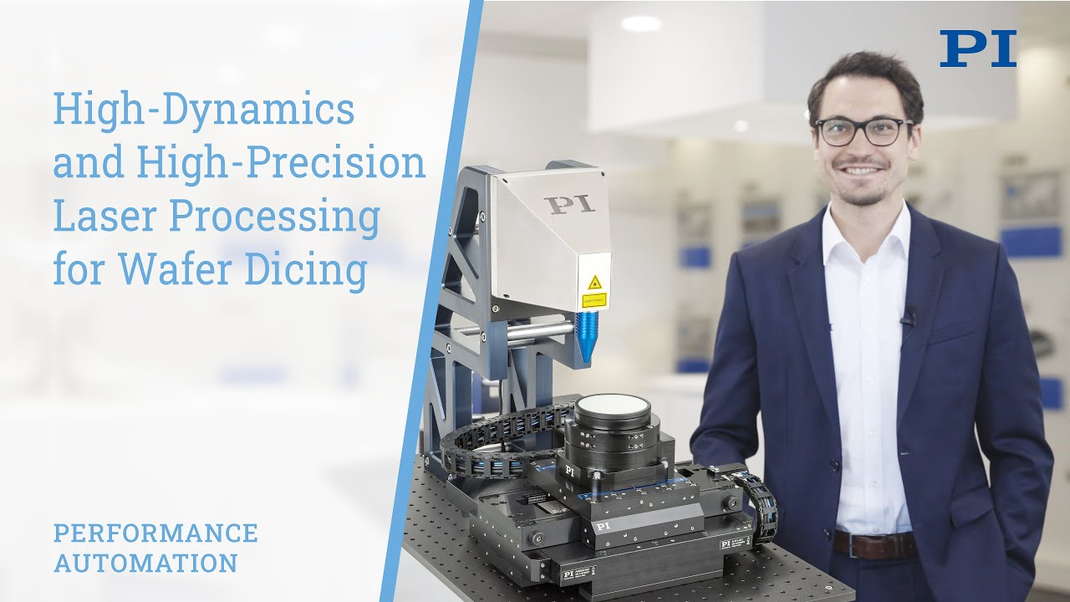 High-Dynamics and High-Precision Laser Processing for Wafer Dicing